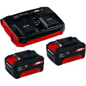 Einhell 4512083 PXC Starter Kit 2x 3,0Ah & Twincharger Kit