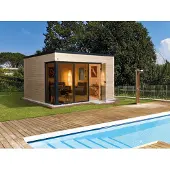 Weka Tuinhuis 412 Gr1 300x380cm