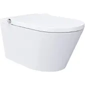 Sanilux Douche wc deluxe randloos met softclose zitting wit