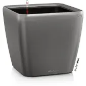 Lechuza Plantenbak Quadro Premium 35 LS antraciet metallic