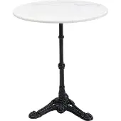 Kare design Bistro Tafel Kaffeehaus Rond Wit Ø60