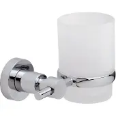 TESA 40284-00000-00 LOXX Tandenborstelbeker Lijm Chroom (glanzend), Wit (gesatineerd)