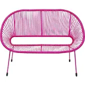 Kare design Tuinbank Acapulco Mono roze