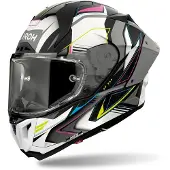 Airoh GP 800 Must, integraalhelm ,Mat Zwart/Wit/Blauw/Pink/Geel ,XL