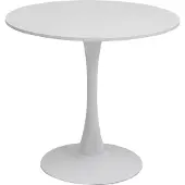 Kare design Eettafel Schickeria Ø80cm wit