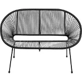 Kare design Bank Acapulco Black
