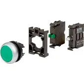 Eaton 110930 M22-DL-G-K10LED-BVP Verlichte druktoets Kunststof frontring Knop 1 stuk(s) Package