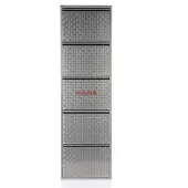Kare design Kare Schoenenkast Caruso 5 Silver Geborsteld