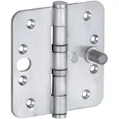 Artitec Mi Satori Kogellagerscharnier SKG3 ronde hoek vlak 89x89mm mat chroom