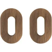 NUDA sleutelplaatjes 26×42 mm brushed goud