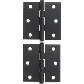 Starx Scharnier vierkant model met losse pen 76 x 76 mm zwart
