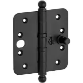 Artitec Mi Satori Kogellagerscharnier SKG3 ronde hoek bol 89x89mm mat zwart