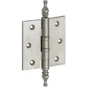 Artitec Mi Satori Kogellagerscharnier rechte hoek vaas 76x76mm mat nikkel ongelakt