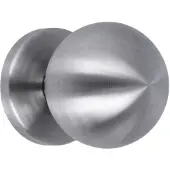 AMIG Vaste deurknop ø70mm mat rvs