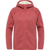 Jack Wolfskin - Women's Kaminfeuer Hooded Jacket - Fleecevest S, rood