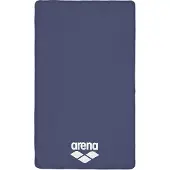 Arena Handdoek 'MICROFIBER TOWEL' marine / wit