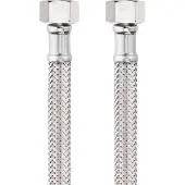 Shell SCHELL Slanghouder Clean-Fix S, flexibel, aansluiting 3/8, aansluiting 3/8, lengte: 500, chroom