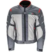 Acerbis On Road Ruby Grijs Rood Textiele Motorjas Maat M