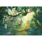 Komar Lion King Fotobehang Jungle - Groen - 2,54m X 368cm