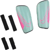 Nike Mercurial Hardshell Scheenbeschermers Lichtblauw Zwart Roze