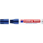 Edding 850 permanent marker - beitelpunt - 5 tot 15 mm - blauw