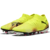 Puma Voetbalschoen 'Future 8 Pro' geel / zwart / wit