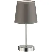 Wofi Tafellamp Cesena | 1X E14 Max 42W | Grijs