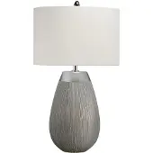 Elstead Lighting LED Tafellamp Harrow | 1X E27 Max 60W | Silver