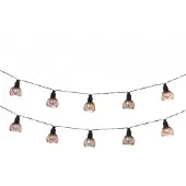 Luxform Tuinlamp Solar Kos Party Light Black 6 Lumen