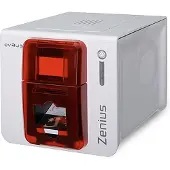 Evolis Zenius Expert Fire Red