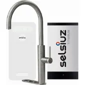 Selsiuz by Gessi 5 in 1 RVS 350371 met TITANIUM Single boiler en Cooler