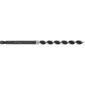 Wolfcraft - 8mm Slangenboor voor Houtbalken - 165mm - Zeskantschacht Houtboor - Hex - 7132000