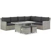 Garden Collections Giardino/Napoli dining loungeset 7-delig