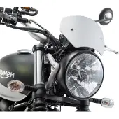 SW-Motech voorruit - Zilver. Triumph Street Scrambler 900 (16-).