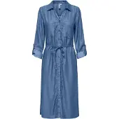 ONLY Jurk 'ONLCHARIS' blauw denim