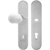 Artitec knop/kruk RVS veiligheidsbeslag Kerntrek SKG*** - 72 mm