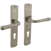 Intersteel Deurkruk Helena schild PC 72 mm nikkel mat