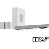 Teufel CINEBAR 11 Surround voor Dolby Atmos "4.1-Set" Soundbar Wit