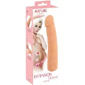 Nature Skin - penisextensie en verdikker - 24cm - realistische penis hoes