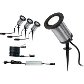 Paulmann Plug & Shine basisset spot Classic - Grondspot - 3000K - set van 3 - IP65 - straalwaterdicht -