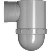 Martens 110mm Putsifon M-ontst-deksel