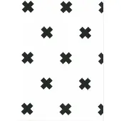 Praxis Vliesbehang Fabulous World 67104-6 - Zwart - Wit - 10,00 M X 52 Cm