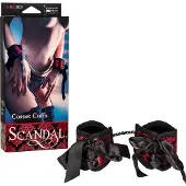 California exotic novelties Scandal Corset Cuffs