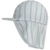 Swim Essentials | Groen/Wit Gestreept Gestreept UV Zonnepetje