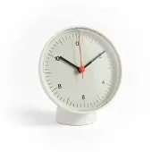 HAY Table Clock (Recycled) White