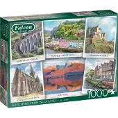 Falcon - Greetings from Scotland Puzzel (1000 stukjes)