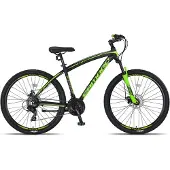 Altec Hardtail Mountainbike Camaro MTB 27.5 Inch 45 cm Unisex 21V Mechanische schijfrem Zwart/Groen