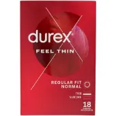 Durex Feel Thin - condoom - ultradun voor natuurlijk gevoel - 18 stuks