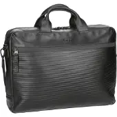 Jost Leren Business tas met laptopvak Aarhus Business Bag Black Zwart