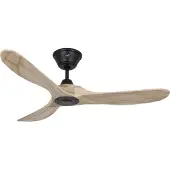 CasaFan ECO GENUINO plafondventilator zwart/licht hout 122 - , Eco Genuino, Hout, Woonkamer, Hout, Modern